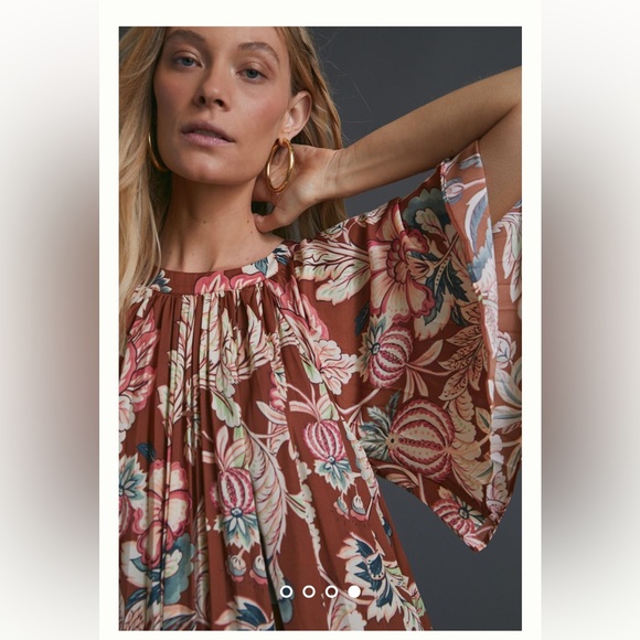 Leandra Pleated Midi Dress - NWT, size XL - Picture 2 of 14